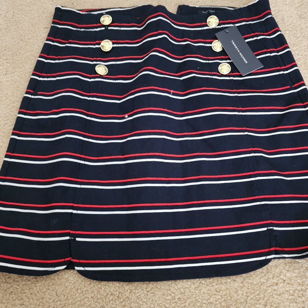 Tommy hilfiger stripped sailor skirt